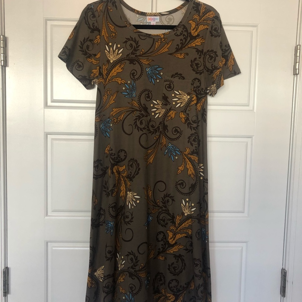 LuLaRoe Carly dress- leggings material!!!